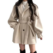 Loose-Fit Wool Coat