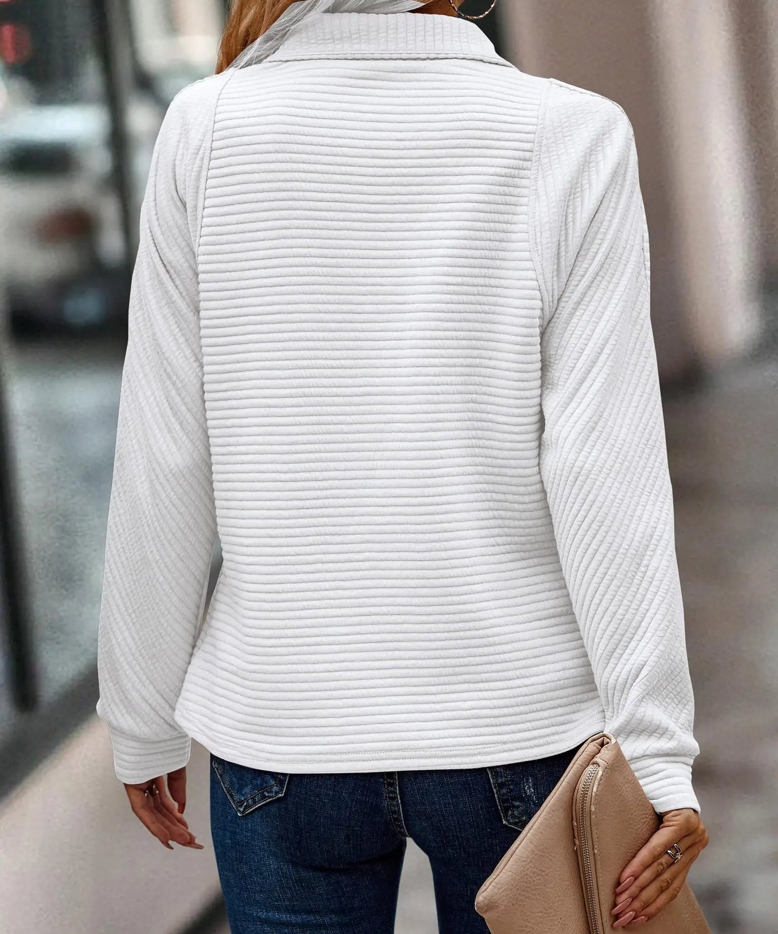 Elegant Eva Sweater - Trendorya