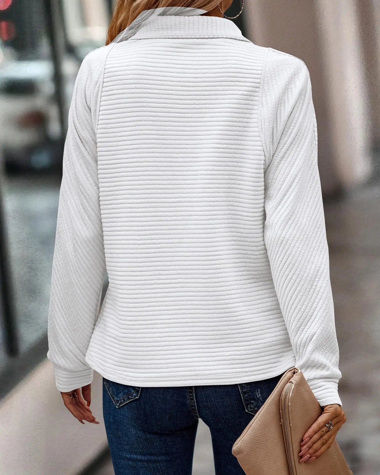 Elegant Eva Sweater - Trendorya