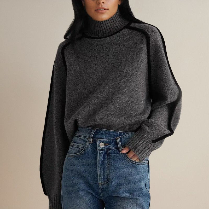 Elegant Turtleneck Sweater - Trendorya