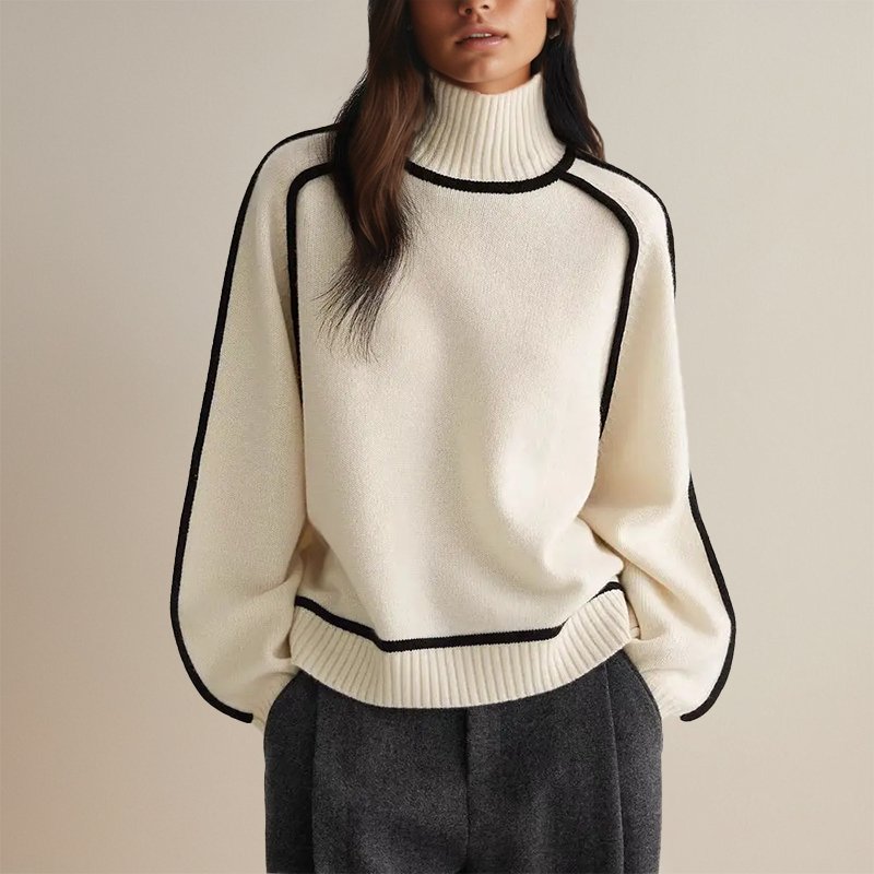 Elegant Turtleneck Sweater - Trendorya