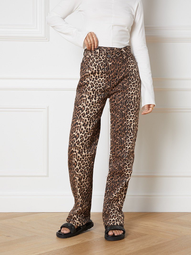 Leopard Print Jeans - Trendorya