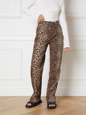 Leopard Print Jeans - Trendorya