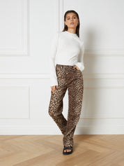 Leopard Print Jeans - Trendorya