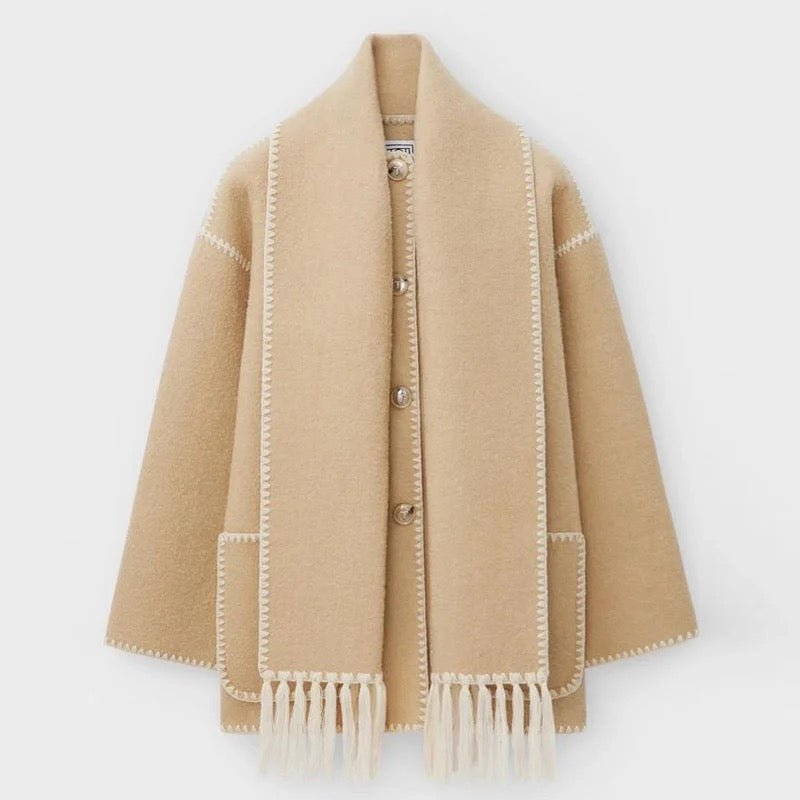 Scarf Coat - Trendorya